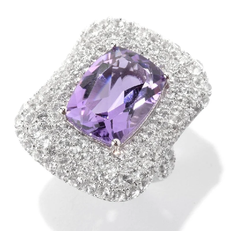 Garnet Gemstone Rings in 18K Gold Vermeil with Intricate Engravings for a Traditional Aesthetic925 Sterling Silver Pink Amethyst and White Topaz Ring Garnet Gemstone Rings in 18K Gold Vermeil with Intricate Engravings for a Traditional Aesthetic925 Sterling Silver Pink Amethyst and White Topaz Ring