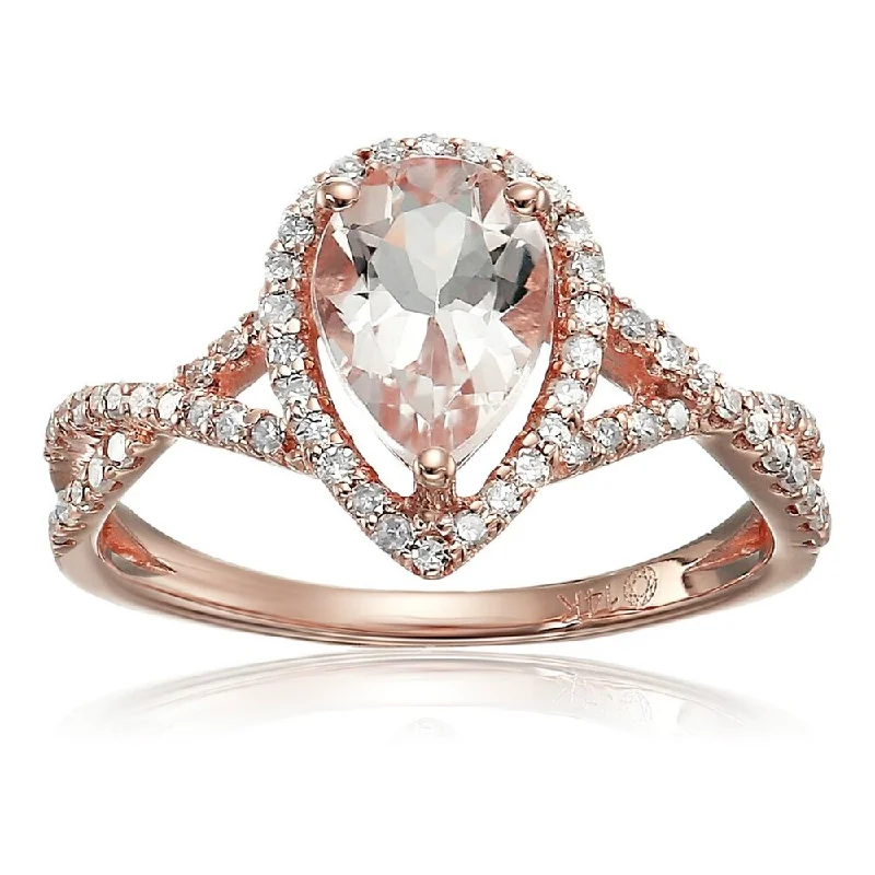 Tanzanite Gemstone Rings in 10K Gold with a Trilogy Design for a Sophisticated Gift14k Rose Gold Morganite and Diamond Solitaire Infinity Shank Engagement Ring , Size 8 Tanzanite Gemstone Rings in 10K Gold with a Trilogy Design for a Sophisticated Gift14k Rose Gold Morganite and Diamond Solitaire Infinity Shank Engagement Ring , Size 8