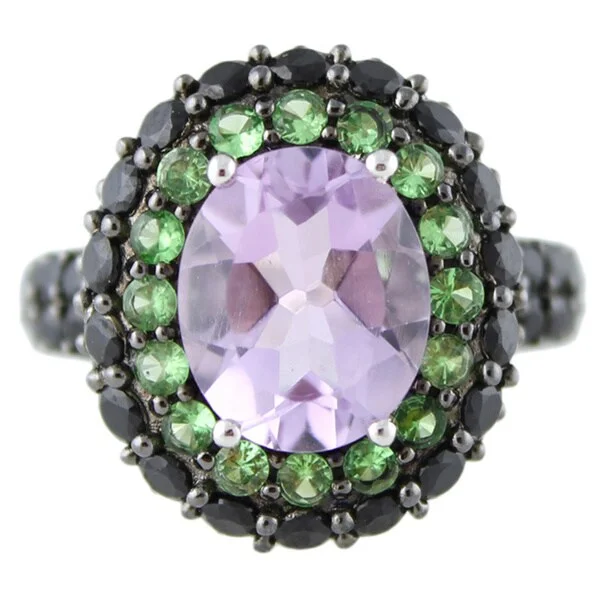 Jasper Gemstone Rings in 18K Gold Vermeil with a Matte Finish for a Subtle and Elegant LookSterling Silver 6 4/5ct TGW Multi-gemstone Double Halo Ring Jasper Gemstone Rings in 18K Gold Vermeil with a Matte Finish for a Subtle and Elegant LookSterling Silver 6 4/5ct TGW Multi-gemstone Double Halo Ring