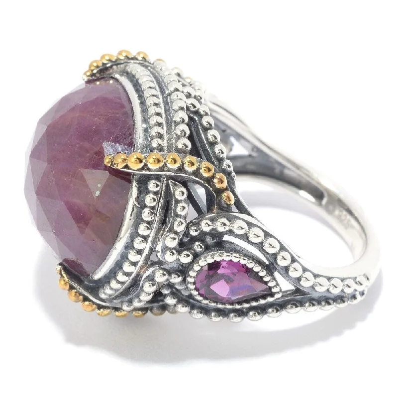 Lapis Lazuli Gemstone Rings in Sterling Silver with a Star - Shaped Setting for a Celestial - Inspired Piece925 Sterling Silver Rhodolite Garnet and Indian Ruby Ring Lapis Lazuli Gemstone Rings in Sterling Silver with a Star - Shaped Setting for a Celestial - Inspired Piece925 Sterling Silver Rhodolite Garnet and Indian Ruby Ring