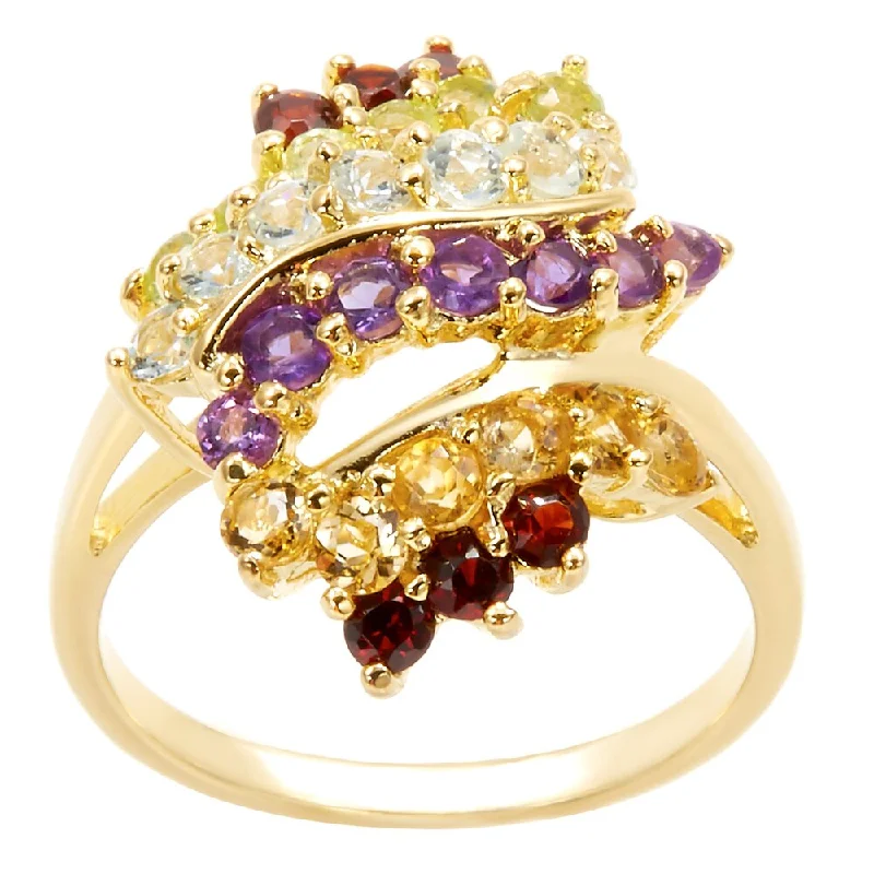 Garnet Gemstone Rings in 18K Gold Vermeil with Intricate Engravings for a Traditional AestheticDolce Giavonna Gold Over Sterling Silver Multi Gemstone Cluster Ring Garnet Gemstone Rings in 18K Gold Vermeil with Intricate Engravings for a Traditional AestheticDolce Giavonna Gold Over Sterling Silver Multi Gemstone Cluster Ring