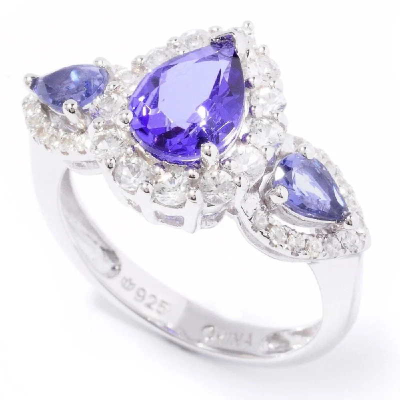 Citrine Gemstone Rings in Stainless Steel with a Stackable Design for a Trendy Everyday WearSterling Silver 1.98Ctw Three Stone Tanzanite Doublet Ring Citrine Gemstone Rings in Stainless Steel with a Stackable Design for a Trendy Everyday WearSterling Silver 1.98Ctw Three Stone Tanzanite Doublet Ring