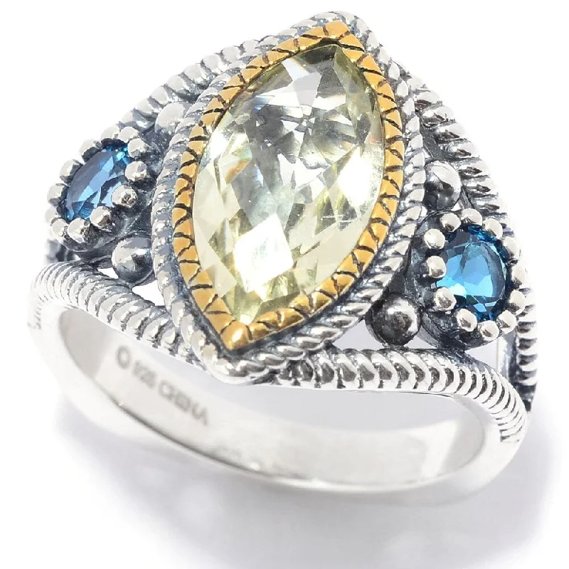 Opal Gemstone Rings in Rose Gold with a Milgrain Edge for a Feminine and Romantic Style925 Sterling Silver Swiss Blue Topaz and Ouro Verde Ring Opal Gemstone Rings in Rose Gold with a Milgrain Edge for a Feminine and Romantic Style925 Sterling Silver Swiss Blue Topaz and Ouro Verde Ring