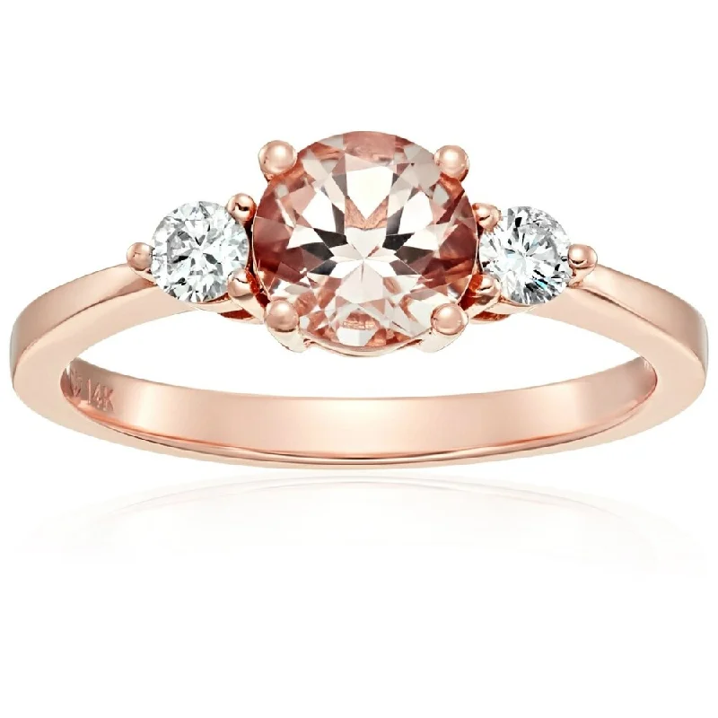 Jasper Gemstone Rings in 18K Gold Vermeil with a Matte Finish for a Subtle and Elegant Look14k Rose Gold Morganite and Diamond 3-stone Engagement Ring, Size 7 - Pink Jasper Gemstone Rings in 18K Gold Vermeil with a Matte Finish for a Subtle and Elegant Look14k Rose Gold Morganite and Diamond 3-stone Engagement Ring, Size 7 - Pink