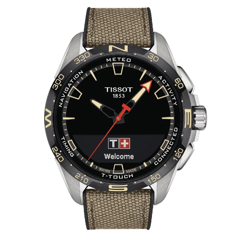 Men's Aquamarine Engagement Rings in 9K Gold with a Bezel - Set StoneTissot T-Touch Connect Solar T121.420.47.051.07 Men's Aquamarine Engagement Rings in 9K Gold with a Bezel - Set StoneTissot T-Touch Connect Solar T121.420.47.051.07