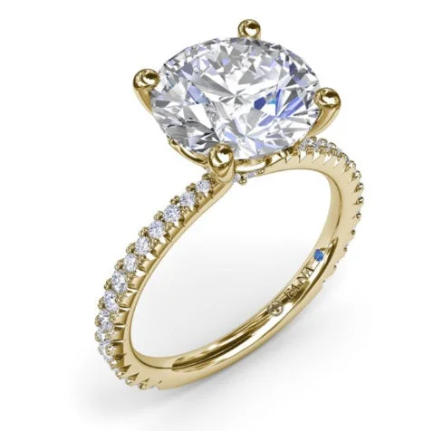 Men's Diamond Engagement Rings with Platinum Band and Halo Setting for a Luxury Proposal14 Karat Yellow Gold Diamond Semi-Mount Ring Men's Diamond Engagement Rings with Platinum Band and Halo Setting for a Luxury Proposal14 Karat Yellow Gold Diamond Semi-Mount Ring