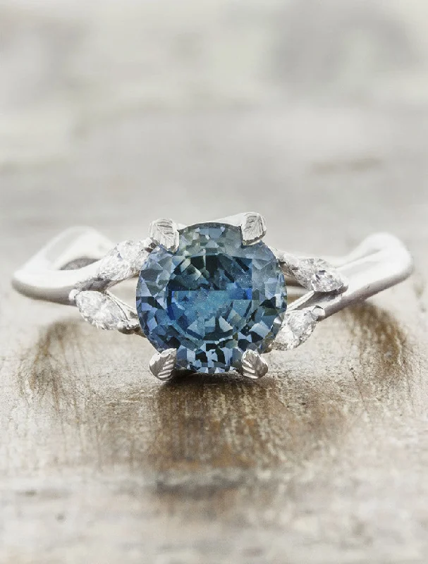 Men's Alexandrite Engagement Rings in Platinum with a Hidden Halo of DiamondsAdamaris - Montana Sapphire Men's Alexandrite Engagement Rings in Platinum with a Hidden Halo of DiamondsAdamaris - Montana Sapphire