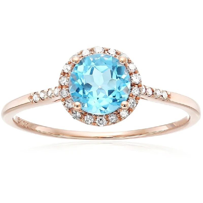 Peridot Gemstone Rings in 14K Gold - Filled Metal with a Pave - Set Band for a Sparkling Look10k Rose Gold Swiss Blue Topaz and Diamond Classic Princess Di Halo Engagement Ring, Size 7 Peridot Gemstone Rings in 14K Gold - Filled Metal with a Pave - Set Band for a Sparkling Look10k Rose Gold Swiss Blue Topaz and Diamond Classic Princess Di Halo Engagement Ring, Size 7