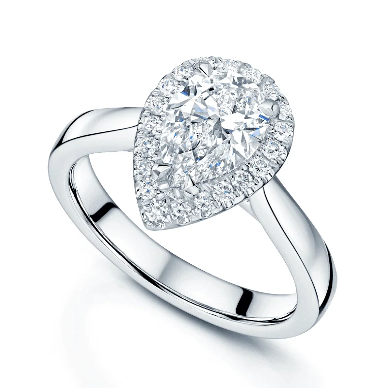 Men's Aquamarine Engagement Rings in 9K Gold with a Bezel - Set StonePlatinum GIA Certificated Pear Shaped Diamond Halo Cluster Ring Men's Aquamarine Engagement Rings in 9K Gold with a Bezel - Set StonePlatinum GIA Certificated Pear Shaped Diamond Halo Cluster Ring