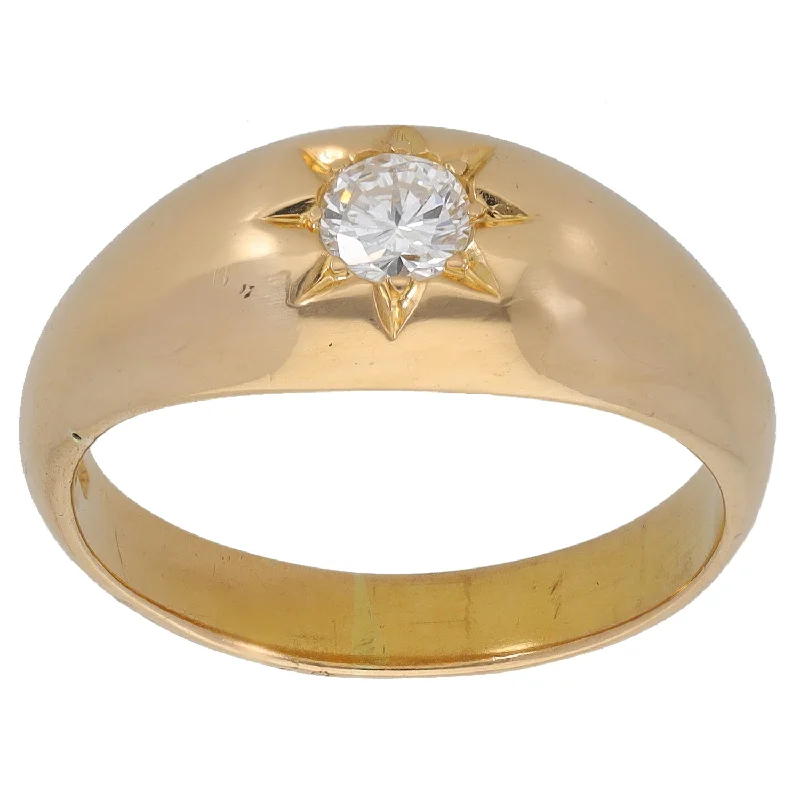 Men's Diamond Engagement Rings with Platinum Band and Halo Setting for a Luxury Proposal18ct Gold 0.40ct Diamond Solitaire Ring Size U Men's Diamond Engagement Rings with Platinum Band and Halo Setting for a Luxury Proposal18ct Gold 0.40ct Diamond Solitaire Ring Size U