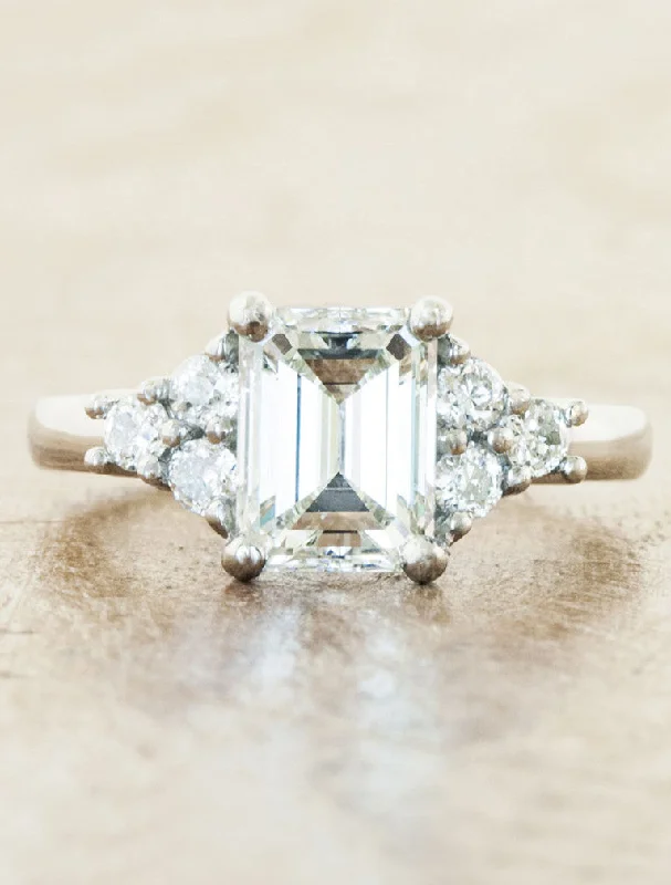 Men's Alexandrite Engagement Rings in Platinum with a Hidden Halo of DiamondsAllison Men's Alexandrite Engagement Rings in Platinum with a Hidden Halo of DiamondsAllison