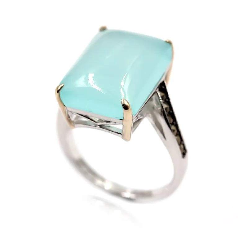 Alexandrite Gemstone Rings in Platinum with a Hidden Halo for a Rare and Luxurious Piece14k Gold and Sterling Silver Aqua Chalcedony and Marcasite Ring Alexandrite Gemstone Rings in Platinum with a Hidden Halo for a Rare and Luxurious Piece14k Gold and Sterling Silver Aqua Chalcedony and Marcasite Ring