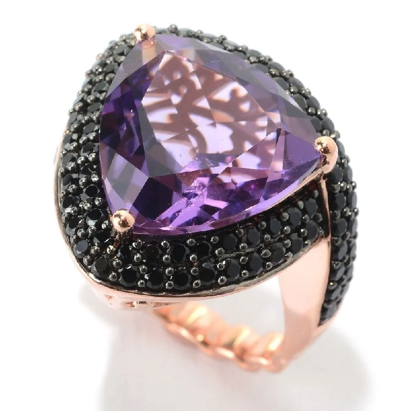 Turquoise Gemstone Rings in 925 Silver with a Southwestern - Inspired Design for a Rustic Charm925 Sterling Silver Black Spinel and Pink Amethyst Ring Turquoise Gemstone Rings in 925 Silver with a Southwestern - Inspired Design for a Rustic Charm925 Sterling Silver Black Spinel and Pink Amethyst Ring