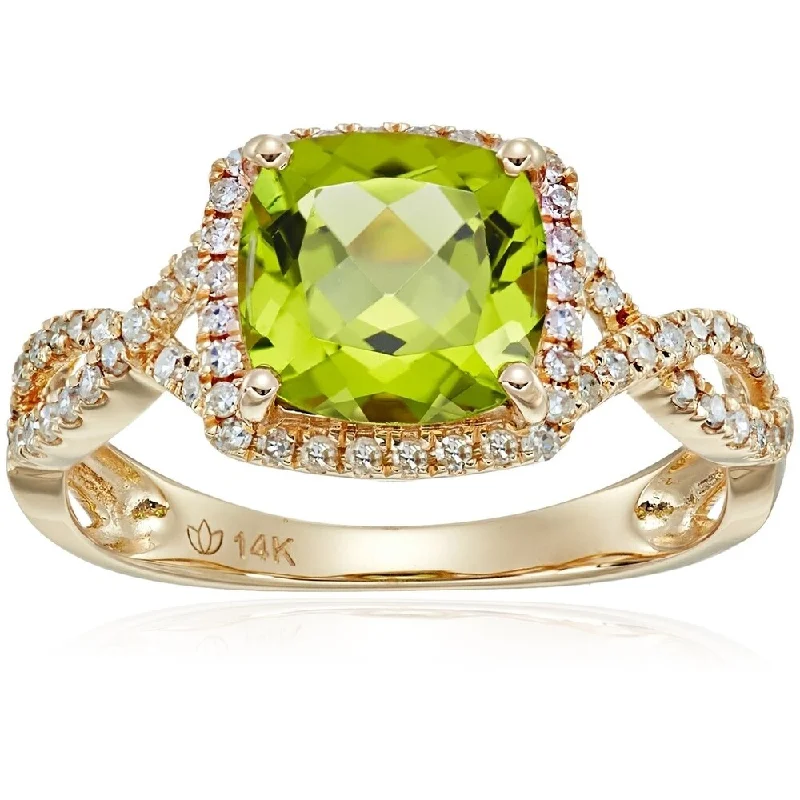 Sapphire Gemstone Rings in 18K White Gold with Diamond Accents for an Elegant Engagement14k Yellow Gold Peridot, Diamond Cushion Engagement Ring, Size 7 Sapphire Gemstone Rings in 18K White Gold with Diamond Accents for an Elegant Engagement14k Yellow Gold Peridot, Diamond Cushion Engagement Ring, Size 7
