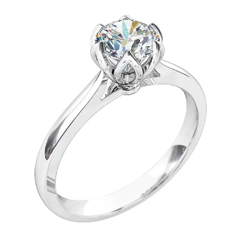 Men's Sapphire Engagement Rings in 18K White Gold with Pave Diamond AccentsLilybert Men's Sapphire Engagement Rings in 18K White Gold with Pave Diamond AccentsLilybert