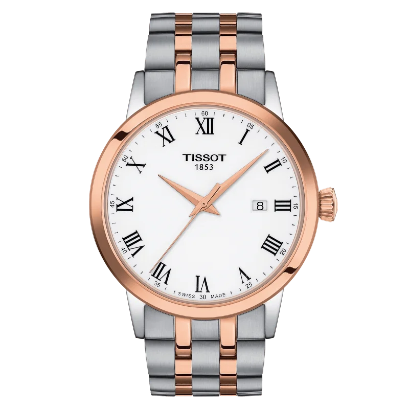 Men's Citrine Engagement Rings in Stainless Steel with a Stackable Band DesignTissot Classic Dream T129.410.22.013.00 Men's Citrine Engagement Rings in Stainless Steel with a Stackable Band DesignTissot Classic Dream T129.410.22.013.00
