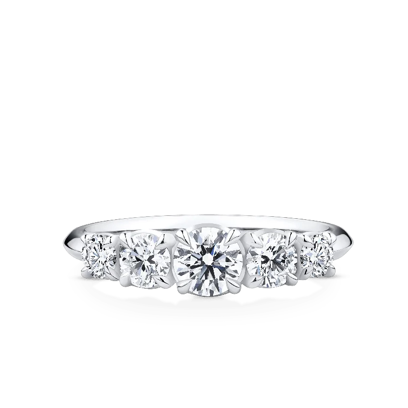 Men's Black Onyx Engagement Rings Set in Titanium for a Modern and Bold LookAmāre® 1.00ct TW Round Brilliant Cut Diamond Five Stone Ring in Platinum Men's Black Onyx Engagement Rings Set in Titanium for a Modern and Bold LookAmāre® 1.00ct TW Round Brilliant Cut Diamond Five Stone Ring in Platinum