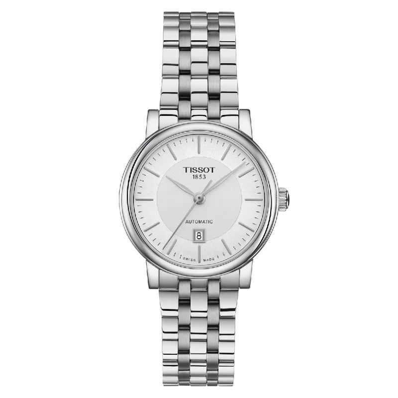 Men's Aquamarine Engagement Rings in 9K Gold with a Bezel - Set StoneTissot Carson Premium Automatic Lady T122.207.11.031.00 Men's Aquamarine Engagement Rings in 9K Gold with a Bezel - Set StoneTissot Carson Premium Automatic Lady T122.207.11.031.00