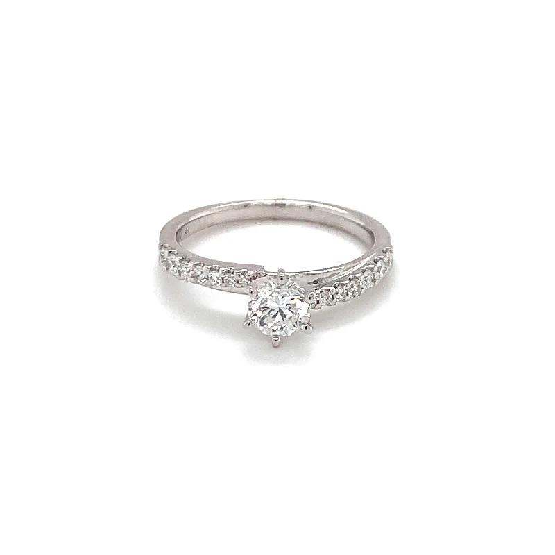 Men's Topaz Engagement Rings in 10K Gold with a Channel - Set Diamond Band14 Karat Diamond Engagement Ring with Round Center Men's Topaz Engagement Rings in 10K Gold with a Channel - Set Diamond Band14 Karat Diamond Engagement Ring with Round Center