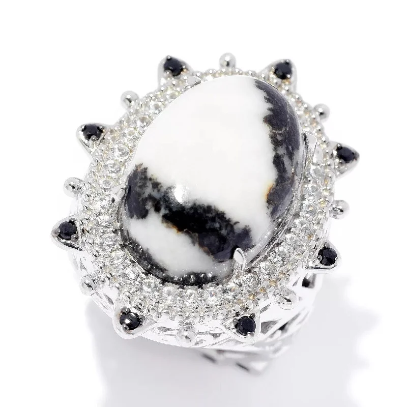 Aquamarine Gemstone Rings in 9K Gold with a Bezel Setting for a Modern and Secure FitDallas Prince Designs Sterling Silver Zebra Jasper, Black Spinel & White Zircon Ring Aquamarine Gemstone Rings in 9K Gold with a Bezel Setting for a Modern and Secure FitDallas Prince Designs Sterling Silver Zebra Jasper, Black Spinel & White Zircon Ring
