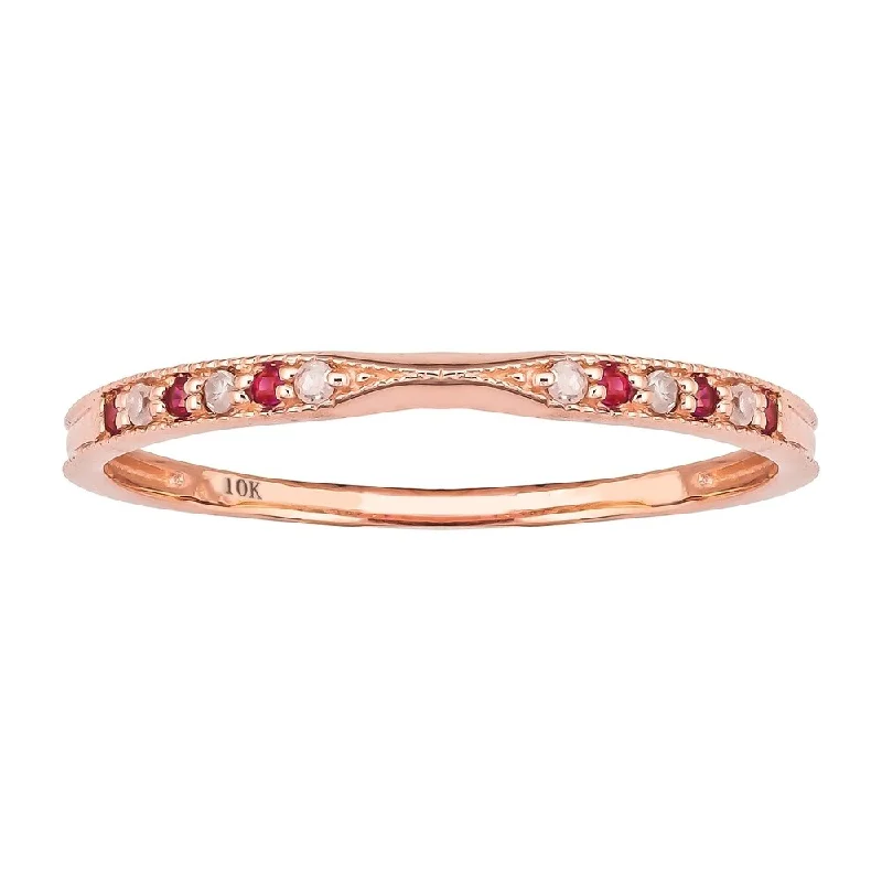 Agate Gemstone Rings in Sterling Silver with a Mosaic - Inspired Inlay for a Bohemian StyleViducci 10k Rose Gold Vintage Style Ruby and Diamond Stackable Band Agate Gemstone Rings in Sterling Silver with a Mosaic - Inspired Inlay for a Bohemian StyleViducci 10k Rose Gold Vintage Style Ruby and Diamond Stackable Band