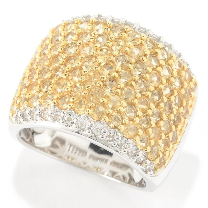 Aquamarine Gemstone Rings in 9K Gold with a Bezel Setting for a Modern and Secure FitSterling Silver Round Citrine and White Topaz Wide Band Ring Aquamarine Gemstone Rings in 9K Gold with a Bezel Setting for a Modern and Secure FitSterling Silver Round Citrine and White Topaz Wide Band Ring