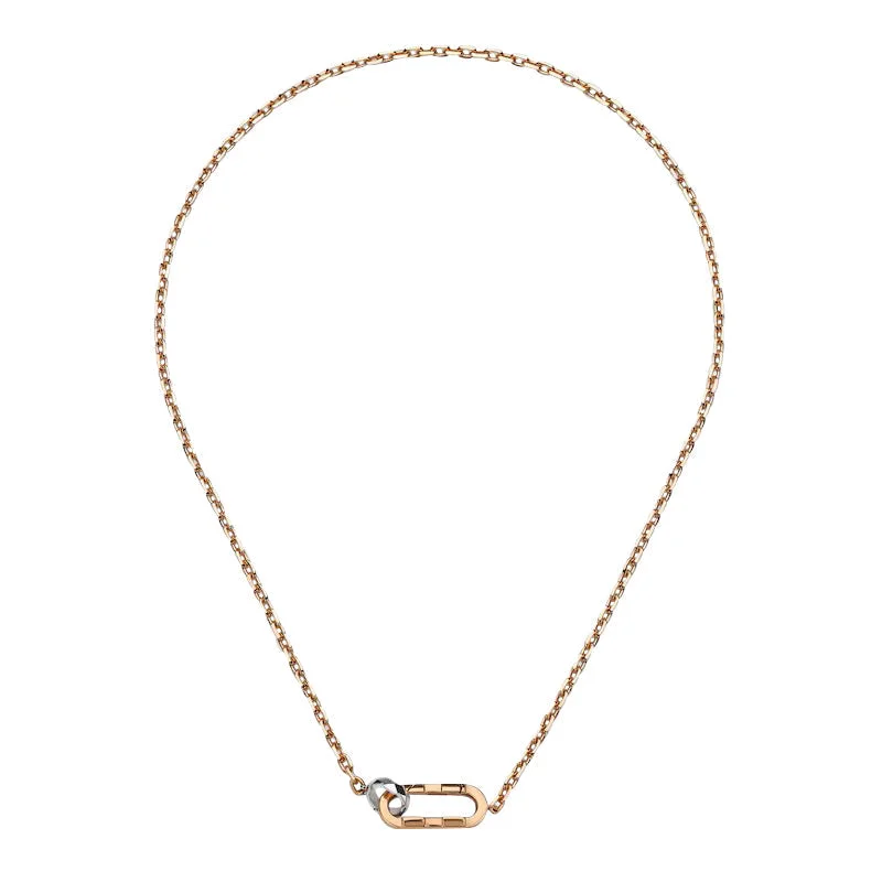 chain necklaces for men's fashionGucci Link To Love 18ct Rose Gold Chain Necklace chain necklaces for men's fashionGucci Link To Love 18ct Rose Gold Chain Necklace
