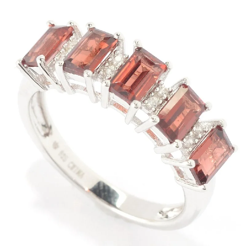 Iolite Gemstone Rings in 10K Gold with a Twisted Band for a Distinctive and Stylish AccessorySterling Silver 1 2/5ct Emerald-cut Garnet and White Zircon Ring Iolite Gemstone Rings in 10K Gold with a Twisted Band for a Distinctive and Stylish AccessorySterling Silver 1 2/5ct Emerald-cut Garnet and White Zircon Ring