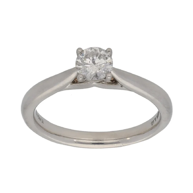 Men's Citrine Engagement Rings in Stainless Steel with a Stackable Band DesignPlatinum 0.40ct Diamond Solitaire Ring Size K Men's Citrine Engagement Rings in Stainless Steel with a Stackable Band DesignPlatinum 0.40ct Diamond Solitaire Ring Size K