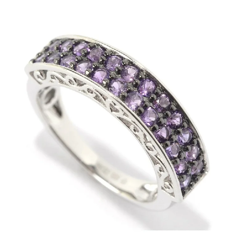 Lapis Lazuli Gemstone Rings in Sterling Silver with a Star - Shaped Setting for a Celestial - Inspired Piece925 Sterling Silver African Amethyst Ring Lapis Lazuli Gemstone Rings in Sterling Silver with a Star - Shaped Setting for a Celestial - Inspired Piece925 Sterling Silver African Amethyst Ring