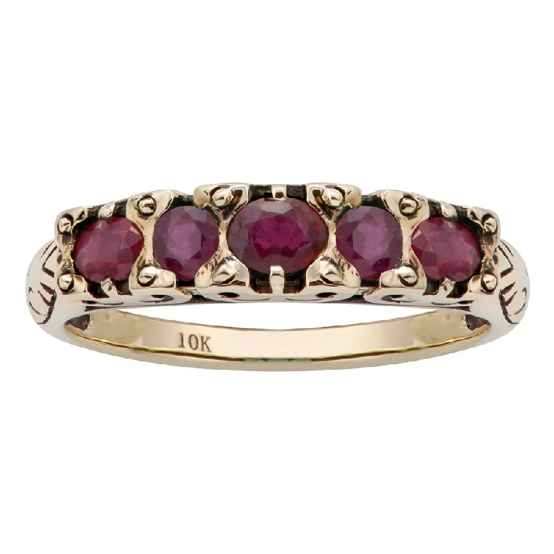 Sapphire Gemstone Rings in 18K White Gold with Diamond Accents for an Elegant EngagementViducci 10k Yellow Gold Genuine Ruby Anniversary Ring Sapphire Gemstone Rings in 18K White Gold with Diamond Accents for an Elegant EngagementViducci 10k Yellow Gold Genuine Ruby Anniversary Ring