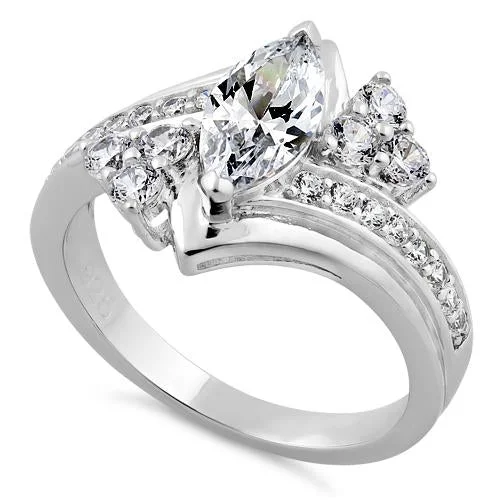 Men's Alexandrite Engagement Rings in Platinum with a Hidden Halo of DiamondsSterling Silver Classy Marquise CZ Ring Men's Alexandrite Engagement Rings in Platinum with a Hidden Halo of DiamondsSterling Silver Classy Marquise CZ Ring