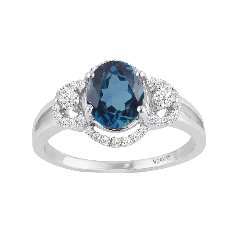 Alexandrite Gemstone Rings in Platinum with a Hidden Halo for a Rare and Luxurious PieceSterling Silver with Natural London Blue Topaz and White Zircon Ring Alexandrite Gemstone Rings in Platinum with a Hidden Halo for a Rare and Luxurious PieceSterling Silver with Natural London Blue Topaz and White Zircon Ring