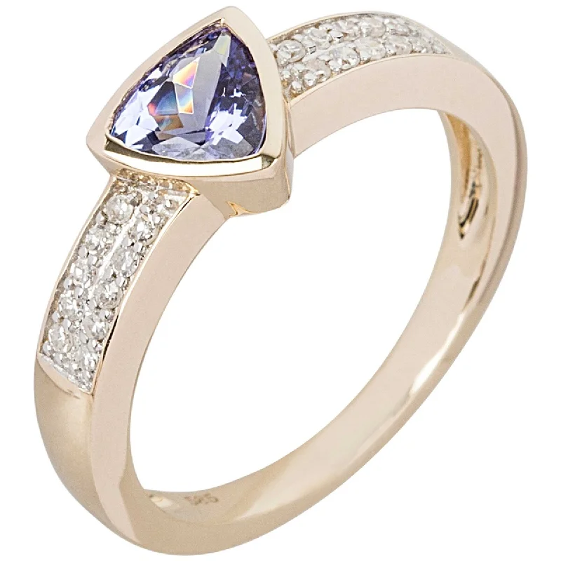 Citrine Gemstone Rings in Stainless Steel with a Stackable Design for a Trendy Everyday Wear14K Gold Tanzanite and Diamond Ring Citrine Gemstone Rings in Stainless Steel with a Stackable Design for a Trendy Everyday Wear14K Gold Tanzanite and Diamond Ring
