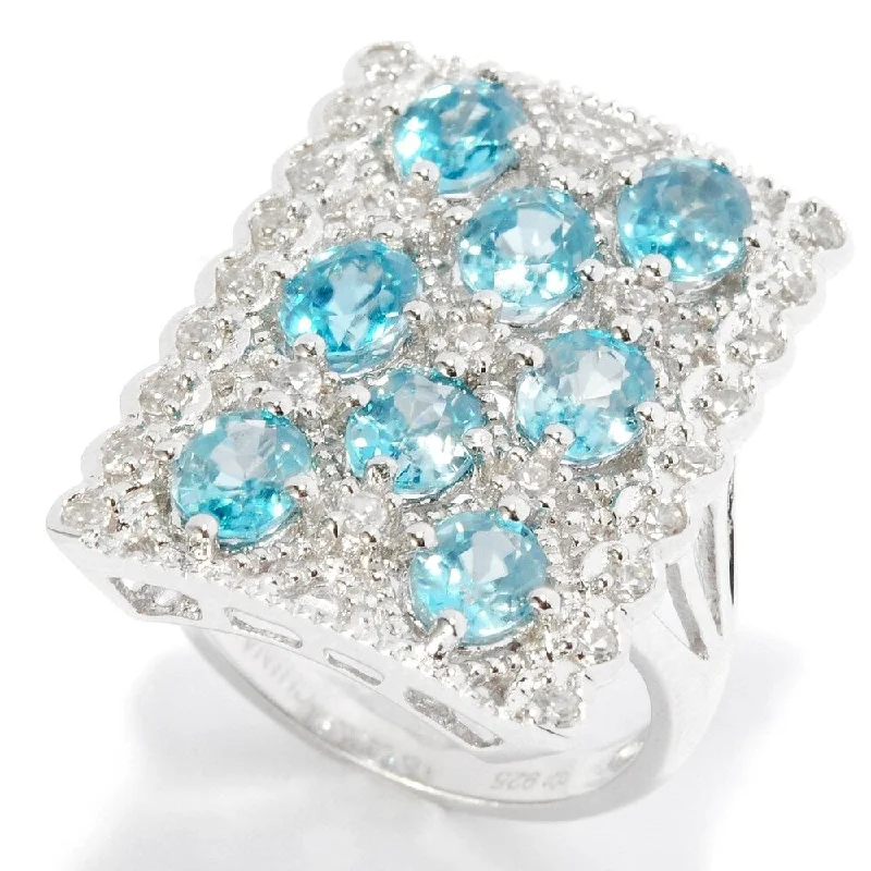 Aquamarine Gemstone Rings in 9K Gold with a Bezel Setting for a Modern and Secure Fit925 Sterling Silver Blue Zircon and White Natural Zircon Ring Aquamarine Gemstone Rings in 9K Gold with a Bezel Setting for a Modern and Secure Fit925 Sterling Silver Blue Zircon and White Natural Zircon Ring