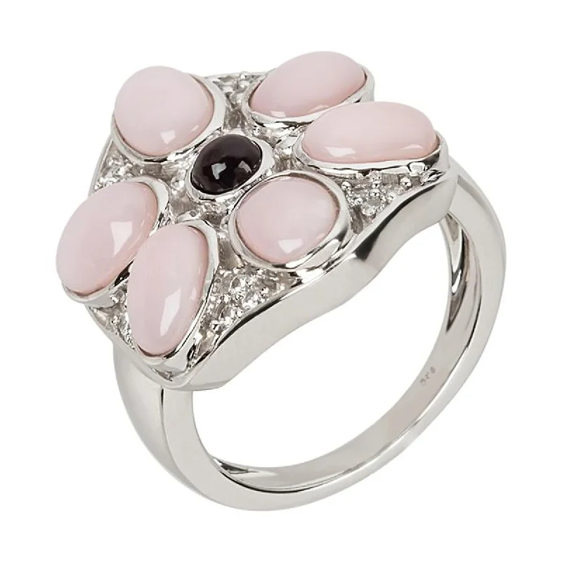 Tanzanite Gemstone Rings in 10K Gold with a Trilogy Design for a Sophisticated Gift925 Sterling Silver Black Opal And Pink Opal Cocktail Ring Tanzanite Gemstone Rings in 10K Gold with a Trilogy Design for a Sophisticated Gift925 Sterling Silver Black Opal And Pink Opal Cocktail Ring