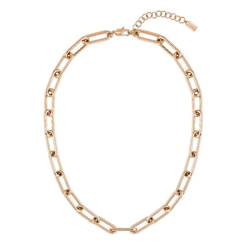 chain necklaces care maintenanceBoss Tessa Rose Tone Plated Stainless Steel Ladies Chain Necklace chain necklaces care maintenanceBoss Tessa Rose Tone Plated Stainless Steel Ladies Chain Necklace