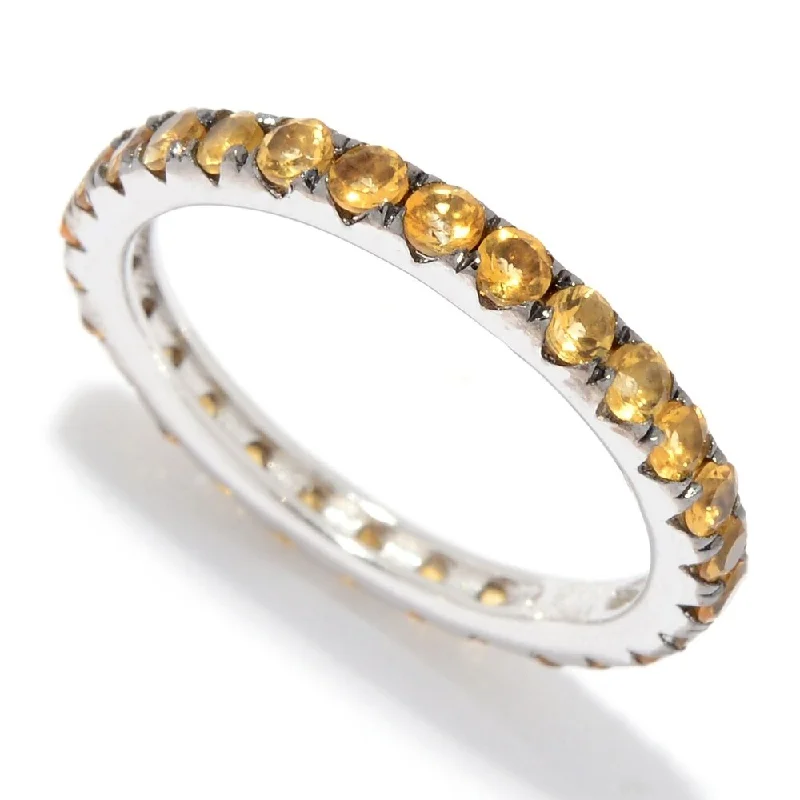Citrine Gemstone Rings in Stainless Steel with a Stackable Design for a Trendy Everyday WearSterling Silver Citrine Band Ring Citrine Gemstone Rings in Stainless Steel with a Stackable Design for a Trendy Everyday WearSterling Silver Citrine Band Ring