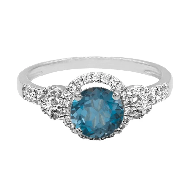 Garnet Gemstone Rings in 18K Gold Vermeil with Intricate Engravings for a Traditional AestheticSterling Silver 1.65Ctw London Blue Topaz & Diamond Classic Ring Garnet Gemstone Rings in 18K Gold Vermeil with Intricate Engravings for a Traditional AestheticSterling Silver 1.65Ctw London Blue Topaz & Diamond Classic Ring