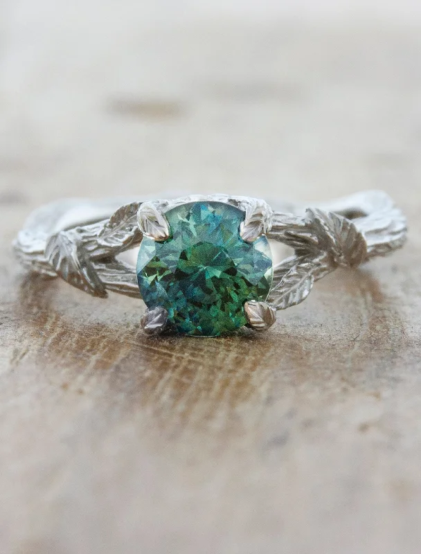 Men's Peridot Engagement Rings in 14K Gold - Filled Metal with a Micro - Pave SettingAdelia - Montana Sapphire Men's Peridot Engagement Rings in 14K Gold - Filled Metal with a Micro - Pave SettingAdelia - Montana Sapphire