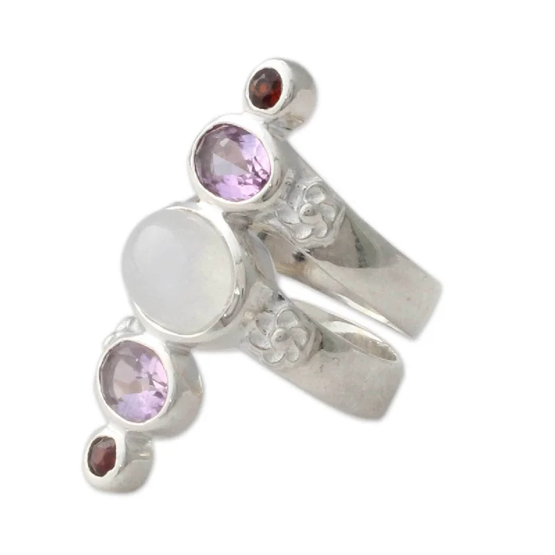 Tanzanite Gemstone Rings in 10K Gold with a Trilogy Design for a Sophisticated GiftSterling Silver 'Spiral Enchantment' Multi-gemstone Ring Tanzanite Gemstone Rings in 10K Gold with a Trilogy Design for a Sophisticated GiftSterling Silver 'Spiral Enchantment' Multi-gemstone Ring
