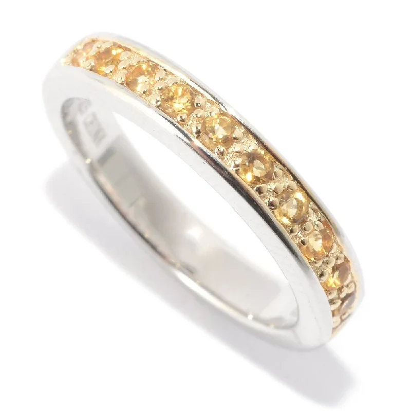 Emerald Gemstone Rings Set in Platinum with Filigree Work for a Vintage - Inspired LookWhite Platinum over Silver Multicolor Round Citrine Midi Ring Emerald Gemstone Rings Set in Platinum with Filigree Work for a Vintage - Inspired LookWhite Platinum over Silver Multicolor Round Citrine Midi Ring