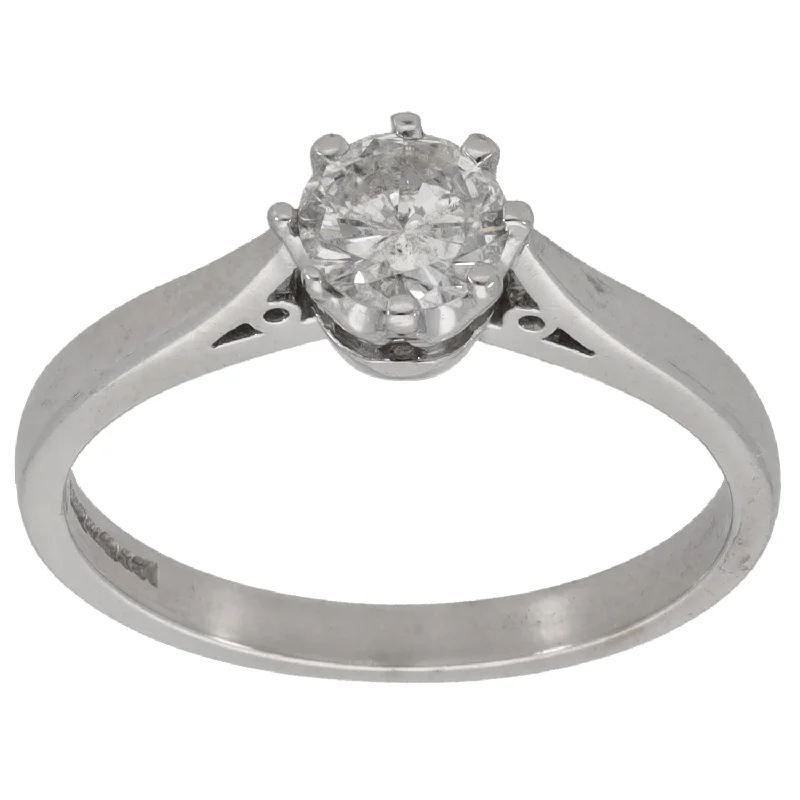 Men's Tanzanite Engagement Rings in Palladium with a Three - Stone Arrangement18ct White Gold 0.50ct Diamond Solitaire Ring Size O Men's Tanzanite Engagement Rings in Palladium with a Three - Stone Arrangement18ct White Gold 0.50ct Diamond Solitaire Ring Size O