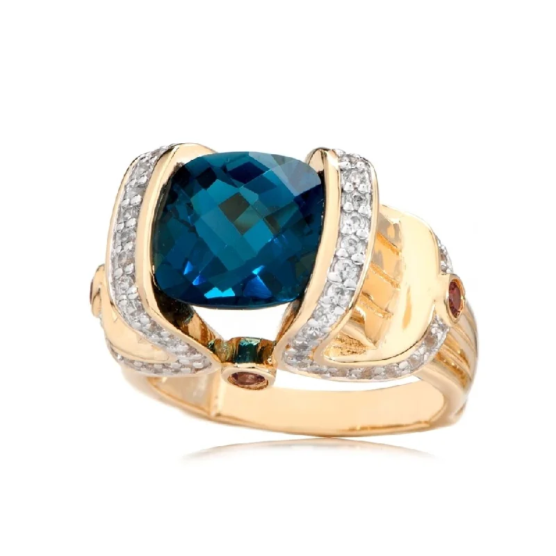 Ruby Gemstone Rings in 14K Yellow Gold with a Solitaire Setting for a Classic and Bold Statement18K Yellow Vermeil Over Sterling Silver London Blue Topaz Checkerboard Ring Ruby Gemstone Rings in 14K Yellow Gold with a Solitaire Setting for a Classic and Bold Statement18K Yellow Vermeil Over Sterling Silver London Blue Topaz Checkerboard Ring