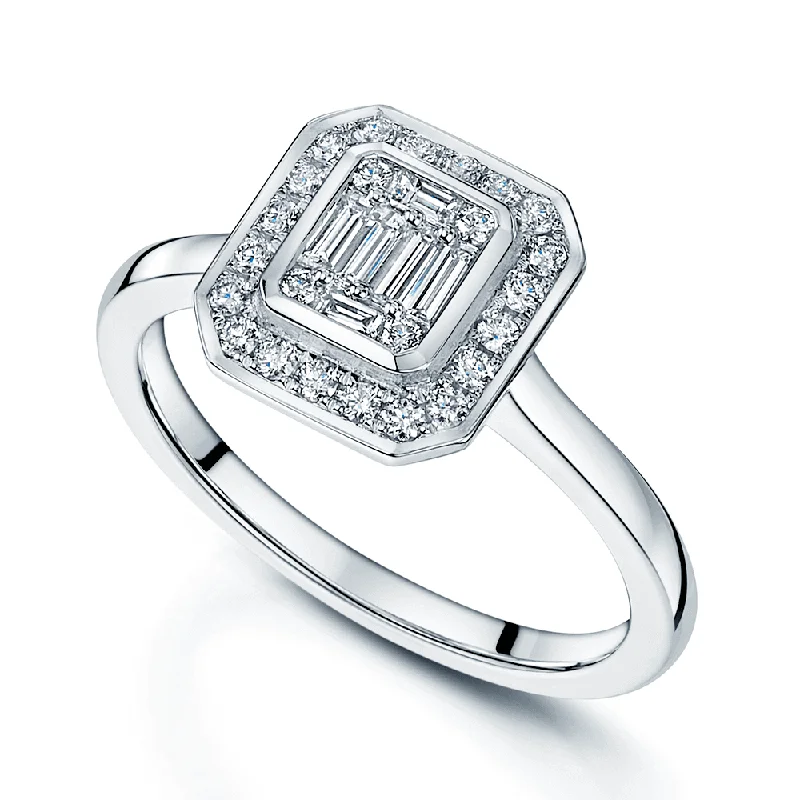 Men's Ruby Engagement Rings in Rose Gold with a Solitaire Design for a Romantic GesturePlatinum Baguette And Round Brilliant Cut Diamond Cluster Ring Men's Ruby Engagement Rings in Rose Gold with a Solitaire Design for a Romantic GesturePlatinum Baguette And Round Brilliant Cut Diamond Cluster Ring
