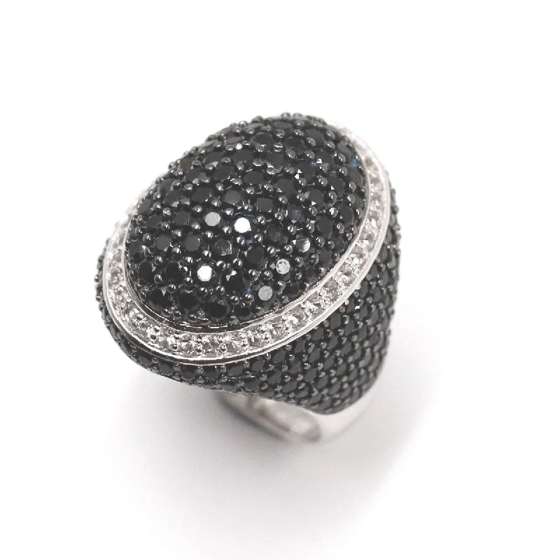 Iolite Gemstone Rings in 10K Gold with a Twisted Band for a Distinctive and Stylish Accessory925 Sterling Silver White Topaz and Black Spinel Ring Iolite Gemstone Rings in 10K Gold with a Twisted Band for a Distinctive and Stylish Accessory925 Sterling Silver White Topaz and Black Spinel Ring
