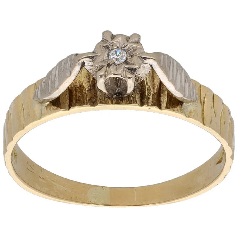 Men's Peridot Engagement Rings in 14K Gold - Filled Metal with a Micro - Pave Setting18ct Gold 0.02ct Diamond Solitaire Ring Size N 1/2 Men's Peridot Engagement Rings in 14K Gold - Filled Metal with a Micro - Pave Setting18ct Gold 0.02ct Diamond Solitaire Ring Size N 1/2