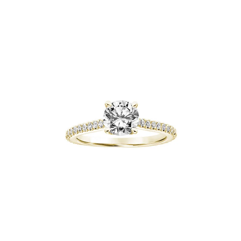 Men's Alexandrite Engagement Rings in Platinum with a Hidden Halo of DiamondsFink's Exclusive 14K Yellow Gold Round Diamond Pave Shank Engagement Ring in .51ct Men's Alexandrite Engagement Rings in Platinum with a Hidden Halo of DiamondsFink's Exclusive 14K Yellow Gold Round Diamond Pave Shank Engagement Ring in .51ct