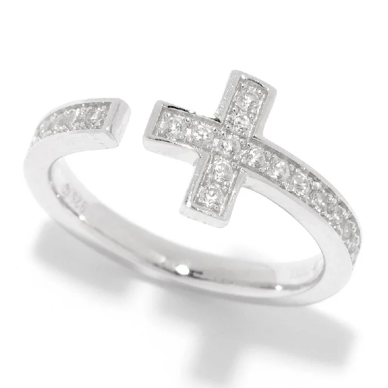 Topaz Gemstone Rings in 10K Gold with a Channel - Set Design for a Contemporary and Durable Option925 Sterling Silver White Natural Zircon Ring Topaz Gemstone Rings in 10K Gold with a Channel - Set Design for a Contemporary and Durable Option925 Sterling Silver White Natural Zircon Ring