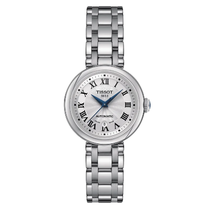 Men's Black Onyx Engagement Rings Set in Titanium for a Modern and Bold LookTissot Bellissima Automatic T126.207.11.013.00 Men's Black Onyx Engagement Rings Set in Titanium for a Modern and Bold LookTissot Bellissima Automatic T126.207.11.013.00